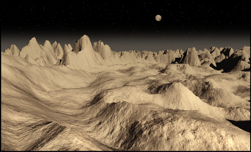 Illustration for article titled This Is What It Would Be Like to Sit on the Surface of Pluto